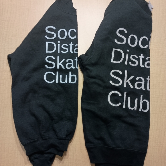 Bundle of Social Distance Skate Club Sweatshirts Size Adult Medium Size XL Youth - Picture 2 of 13
